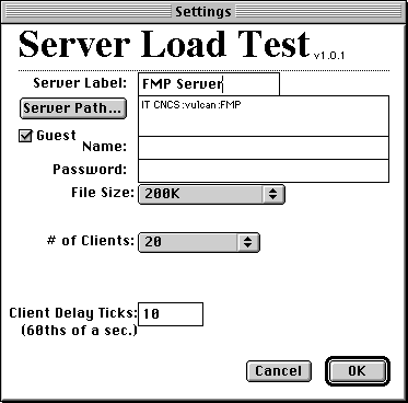 Load Testing Server Monitoring Modules