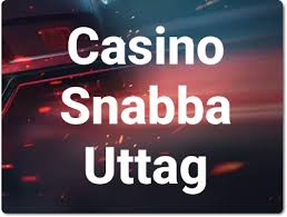 Casino med Snabba Uttag - Upplev Spänningen
